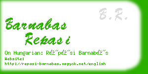 barnabas repasi business card